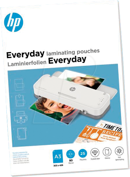 HP EL9152 - Laminierfolien, DIN A3, 80 mic, 25 Stück HP EL9152 - Laminierfolien, DIN A3, 80 mic, 25 Stück von Hewlett Packard