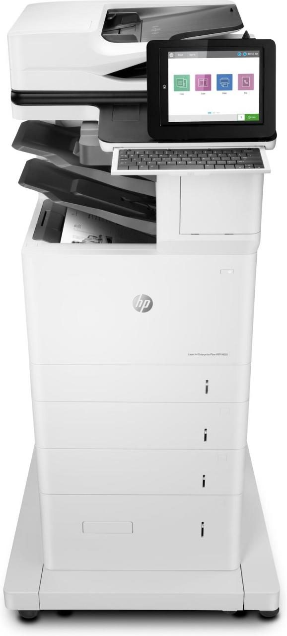 HP LaserJet Enterprise Flow M635z Laser-Multifunktionsgerät s/w von Hewlett Packard