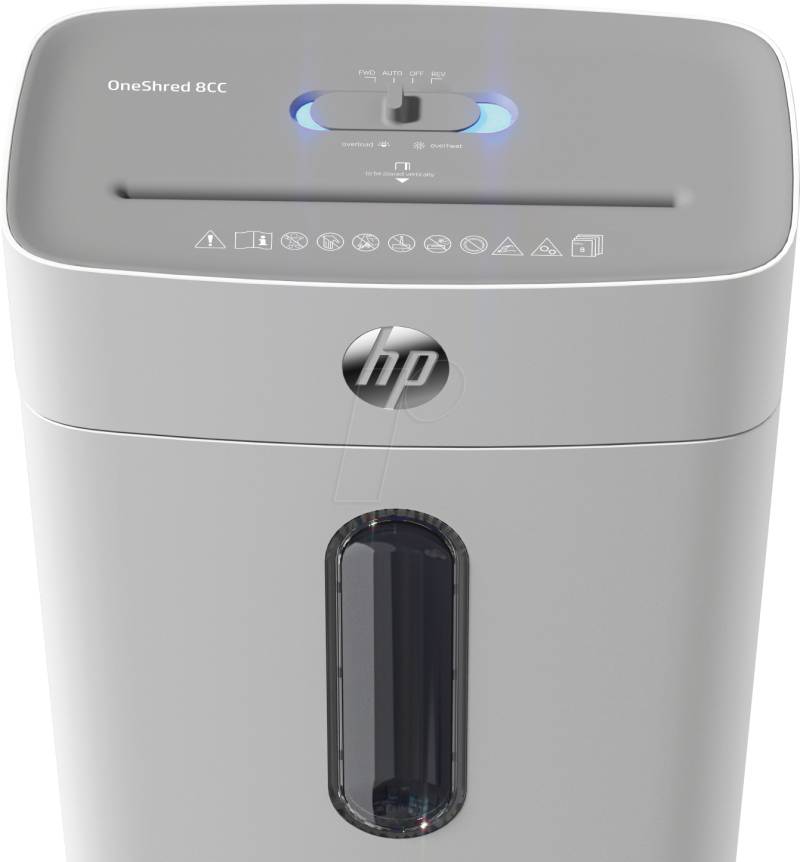 HP OS2801 - Aktenvernichter, Partikelschnitt, 15l, P-4 von Hewlett Packard