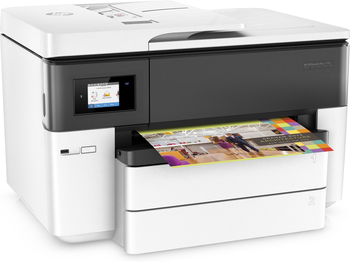 HP OfficeJet Pro 7740 e-AiO von Hewlett Packard