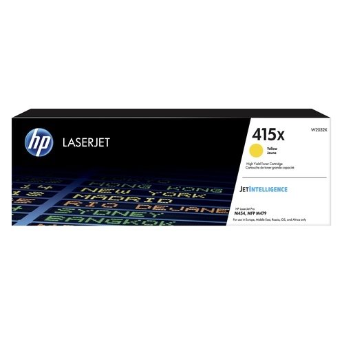 HP Original 415X Toner gelb - W2032X von Hewlett Packard