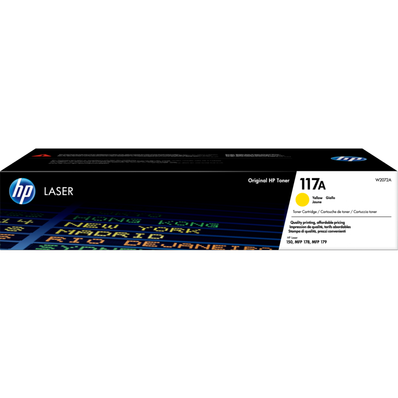 HP Original Toner gelb 117A - W2072A von Hewlett Packard