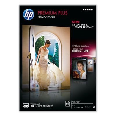 HP Premium Plus Fotopapier weiss, CR672A von Hewlett Packard