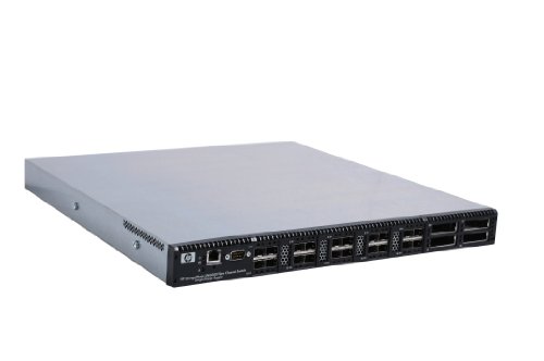 HP SN6000 Stackable 8GB Single Power Fibre Channel Switch 24-Port von Hewlett Packard