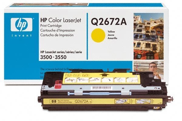 HP Toner Original für Color LaserJet 3500, yellow von Hewlett Packard