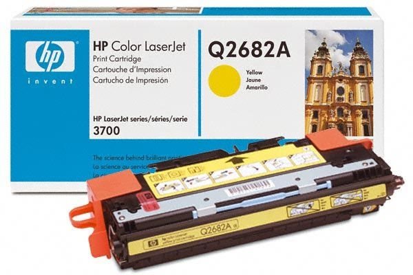 HP Toner Original für Color LaserJet 3700, yellow von Hewlett Packard