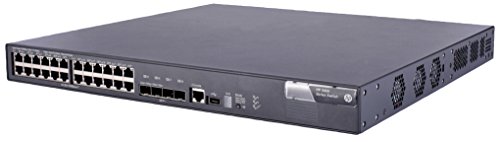 Hewlett Packard Enterprise A 5800 – 24 G Verwaltete L3 Gigabit Ethernet (10/100/1000) 1U grau von Hewlett Packard