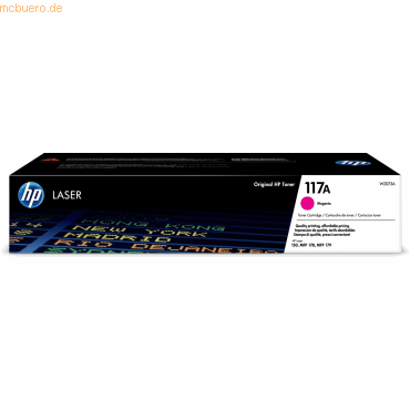 Hewlett Packard HP 117A Magenta Original Laser Tonerkartusche Hewlett Packard HP 117A Magenta Original Laser Tonerkartusche von Hewlett Packard