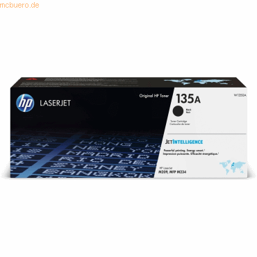 Hewlett Packard HP 135A Schwarz Original LaserJet Tonerkartusche von Hewlett Packard