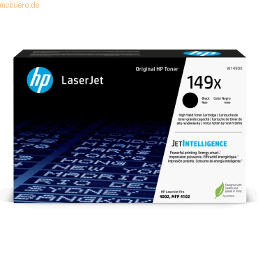 Hewlett Packard HP 149X Schwarz Original LaserJet Tonerkartusche Hewlett Packard HP 149X Schwarz Original LaserJet Tonerkartusche von Hewlett Packard