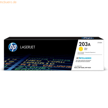 Hewlett Packard HP 203A Gelb Original LaserJet-Tonerkartusche Hewlett Packard HP 203A Gelb Original LaserJet-Tonerkartusche von Hewlett Packard
