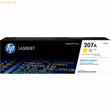 Hewlett Packard HP 207A Gelb Original LaserJet Tonerkartusche Hewlett Packard HP 207A Gelb Original LaserJet Tonerkartusche von Hewlett Packard