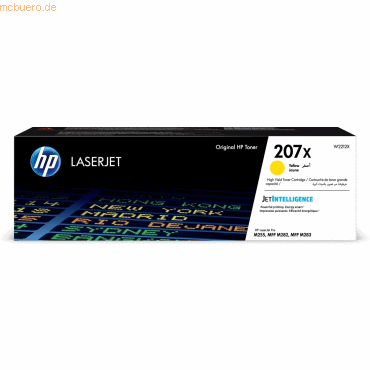 Hewlett Packard HP 207X Gelb Original LaserJet Tonerkartusche Hewlett Packard HP 207X Gelb Original LaserJet Tonerkartusche von Hewlett Packard