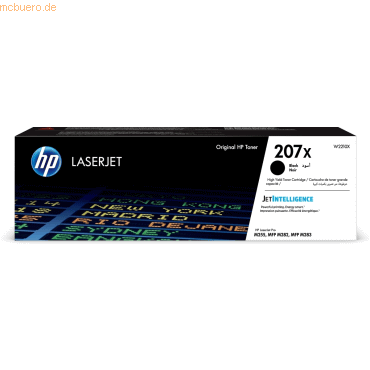 Hewlett Packard HP 207X Schwarz Original LaserJet Tonerkartusche Hewlett Packard HP 207X Schwarz Original LaserJet Tonerkartusche von Hewlett Packard
