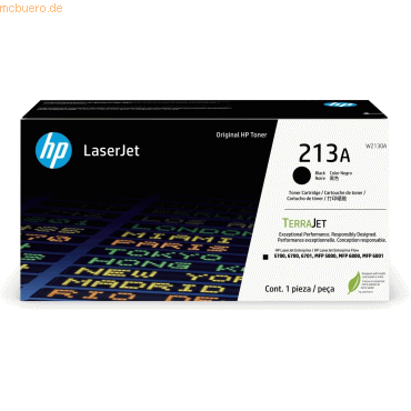Hewlett Packard HP 213A Schwarz Original LaserJet Tonerkartusche Hewlett Packard HP 213A Schwarz Original LaserJet Tonerkartusche von Hewlett Packard