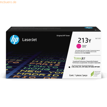 Hewlett Packard HP 213Y Magenta Original LaserJet Tonerkartusche Hewlett Packard HP 213Y Magenta Original LaserJet Tonerkartusche von Hewlett Packard