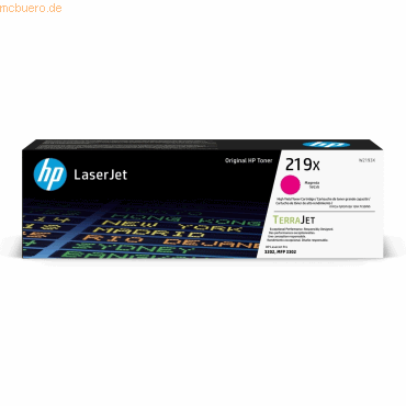 Hewlett Packard HP 219X High Yield Magenta Original LaserJet Toner Pat Hewlett Packard HP 219X High Yield Magenta Original LaserJet Toner Pat von Hewlett Packard