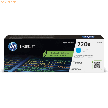 Hewlett Packard HP 220A Cyan Original LaserJet-Tonerkartusche Hewlett Packard HP 220A Cyan Original LaserJet-Tonerkartusche von Hewlett Packard