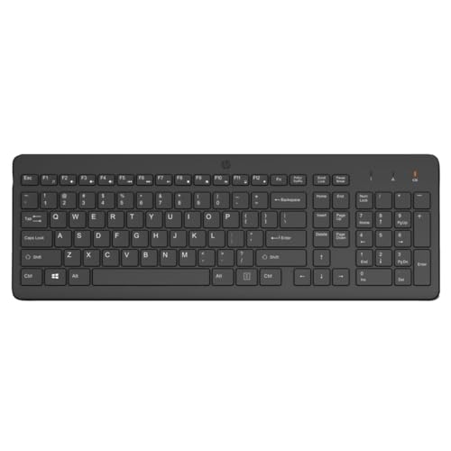 Hewlett Packard HP 225 kabellose Tastatur, Schwarz von Hewlett Packard