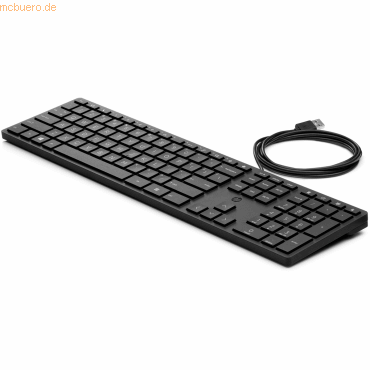 Hewlett Packard HP 320K Tastatur USB-A (deutsches Layout) von Hewlett Packard