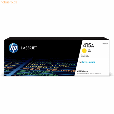 Hewlett Packard HP 415A Gelb Original LaserJet Tonerkartusche Hewlett Packard HP 415A Gelb Original LaserJet Tonerkartusche von Hewlett Packard