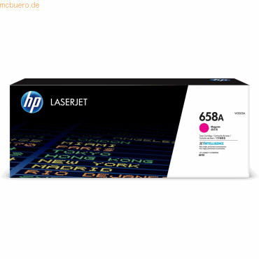 Hewlett Packard HP 658A Magenta Original LaserJet Tonerkartusche Hewlett Packard HP 658A Magenta Original LaserJet Tonerkartusche von Hewlett Packard