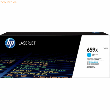 Hewlett Packard HP 659X Cyan Original LaserJet Tonerkartusche Hewlett Packard HP 659X Cyan Original LaserJet Tonerkartusche von Hewlett Packard