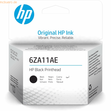 Hewlett Packard HP 6ZA11AE Schwarz Druckkopf von Hewlett Packard
