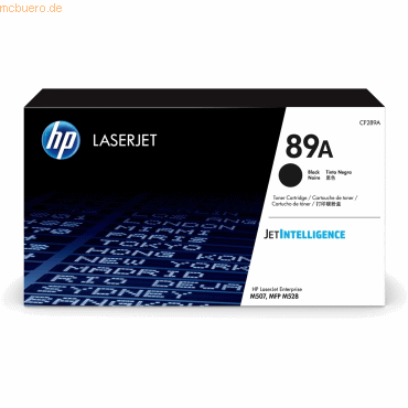 Hewlett Packard HP 89A Schwarz Original LaserJet Tonerkartusche Hewlett Packard HP 89A Schwarz Original LaserJet Tonerkartusche von Hewlett Packard