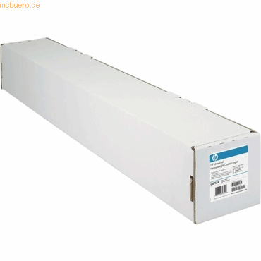 Hewlett Packard HP Beschichtetes Papier 90g/m² (610mm x 45,7mm) von Hewlett Packard