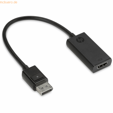 Hewlett Packard HP DisplayPort to HDMI True 4K-Adapter Hewlett Packard HP DisplayPort to HDMI True 4K-Adapter von Hewlett Packard