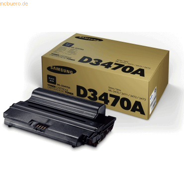 Hewlett Packard HP Samsung Toner mit Trommel ML-D3470A Schwarz (ca. 4. von Hewlett Packard