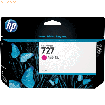 Hewlett Packard HP Tintenpatrone Nr. 727 Magenta Hewlett Packard HP Tintenpatrone Nr. 727 Magenta von Hewlett Packard