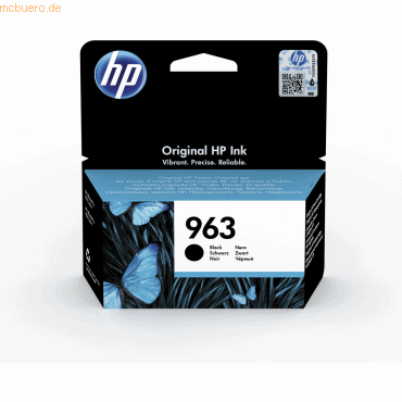 Hewlett Packard HP Tintenpatrone Nr. 963 3JA26AE Schwarz (ca. 1000 Sei von Hewlett Packard