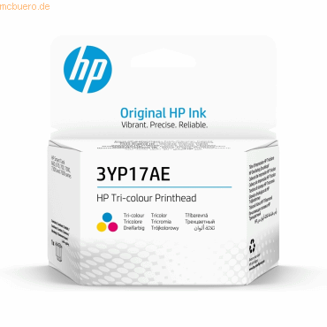 Hewlett Packard HP Tintentank Druckkopf, Cyan/Magenta/Gelb Hewlett Packard HP Tintentank Druckkopf, Cyan/Magenta/Gelb von Hewlett Packard