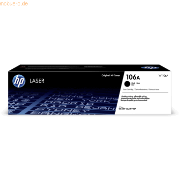 Hewlett Packard HP Toner 106A Schwarz (ca. 1.000 Seiten) von Hewlett Packard