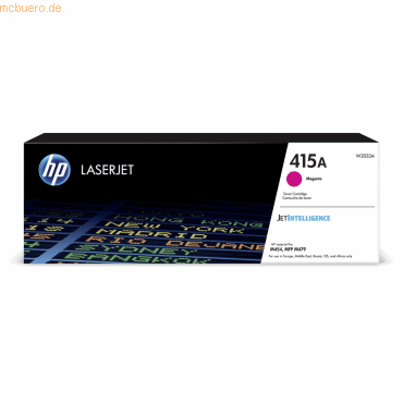Hewlett Packard HP Toner 415A Magenta (ca. 2.100 Seiten) von Hewlett Packard