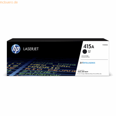 Hewlett Packard HP Toner 415A Schwarz (ca. 2.400 Seiten) von Hewlett Packard