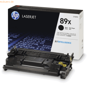 Hewlett Packard HP Toner 89X Schwarz (ca. 10.000 Seiten) von Hewlett Packard