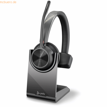 Hewlett Packard Poly BT Headset Voyager 4310 UC Mono USB-A mit Stand von Hewlett Packard