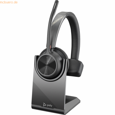 Hewlett Packard Poly BT Headset Voyager 4310 UC Mono USB-C mit Stand von Hewlett Packard