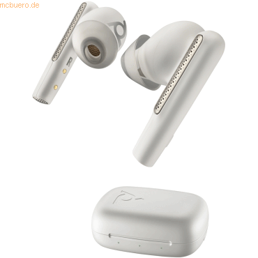Hewlett Packard Poly Bluetooth Headset Voyager Free 60 UC USB-A weiß von Hewlett Packard