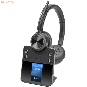 Hewlett Packard Poly DECT Headset Savi 7420 Office binaural Teams von Hewlett Packard