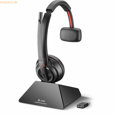 Hewlett Packard Poly DECT Headset Savi 8210 UC monaural USB-A Hewlett Packard Poly DECT Headset Savi 8210 UC monaural USB-A von Hewlett Packard