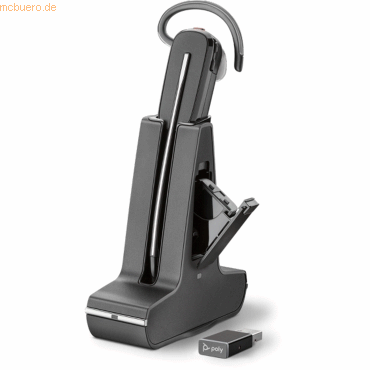 Hewlett Packard Poly DECT Headset Savi 8245 UC konvertibel USB-A Hewlett Packard Poly DECT Headset Savi 8245 UC konvertibel USB-A von Hewlett Packard