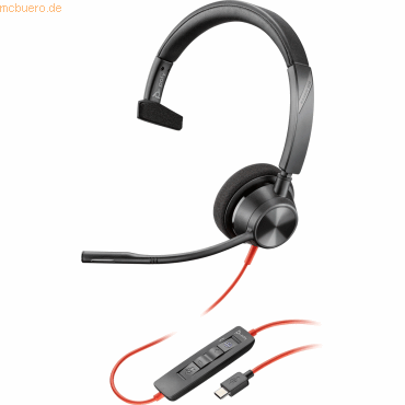 Hewlett Packard Poly Headset Blackwire C3310 Mono USB-C/A Teams von Hewlett Packard