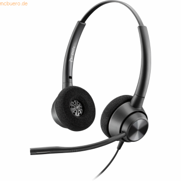 Hewlett Packard Poly Headset EncorePro 320 binaural QD von Hewlett Packard