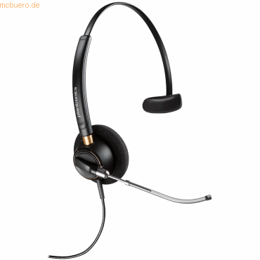 Hewlett Packard Poly Headset EncorePro HW510V monaural QD von Hewlett Packard