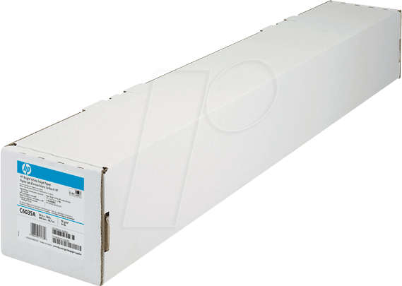 PAPIER C6035A - Inkjet Papier, Rolle A1, 90 g/m² von Hewlett Packard