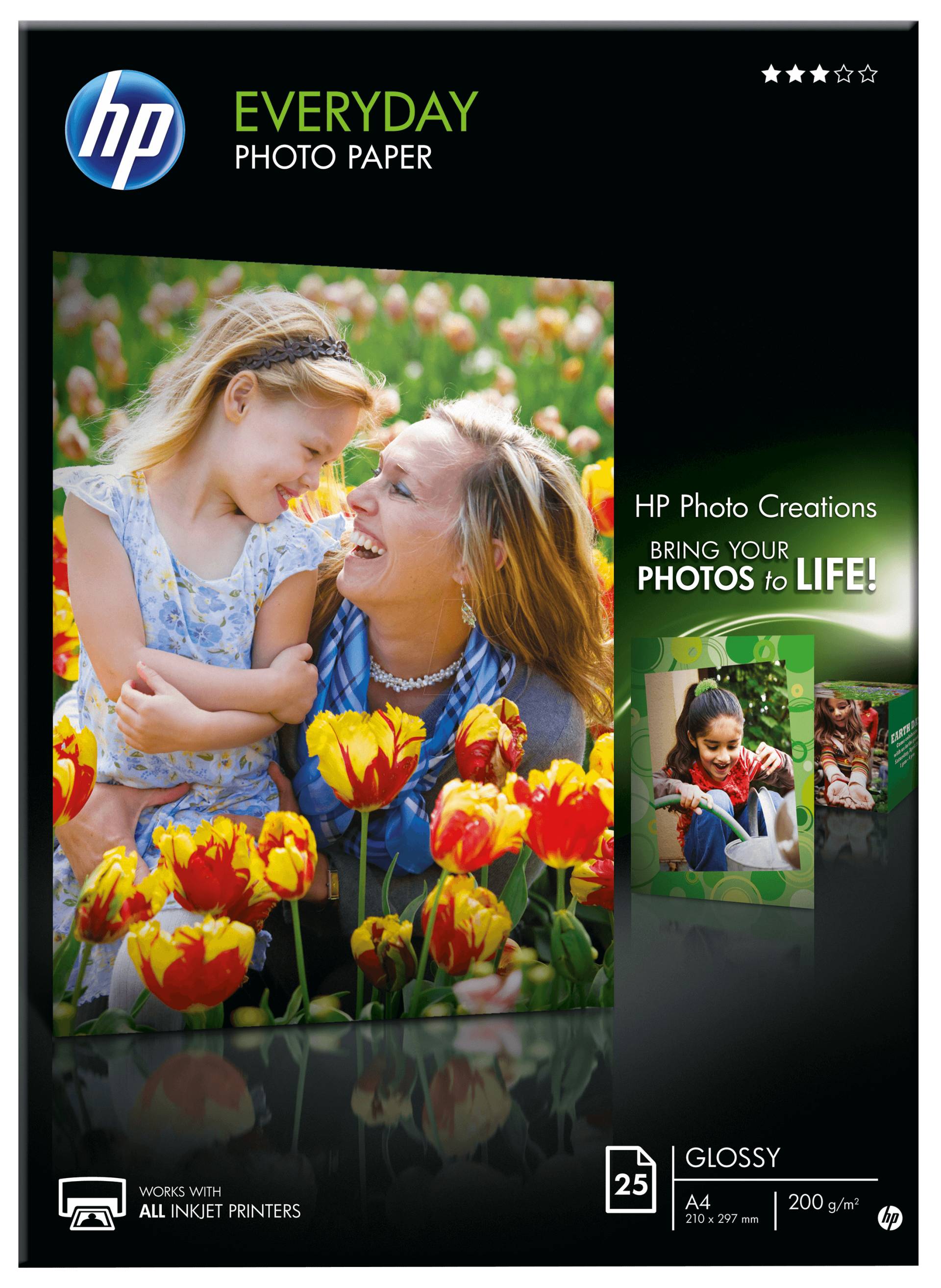 PAPIER Q5451A - DIN A4, Fotopapier, 200g/m², 25 Blatt PAPIER Q5451A - DIN A4, Fotopapier, 200g/m², 25 Blatt von Hewlett Packard